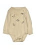 Carter's 100% Cotton Graphic Tan Long Sleeve Onesie 12-18 MO / 18 MO - photo 1