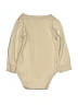Carter's 100% Cotton Graphic Tan Long Sleeve Onesie 12-18 MO / 18 MO - photo 2