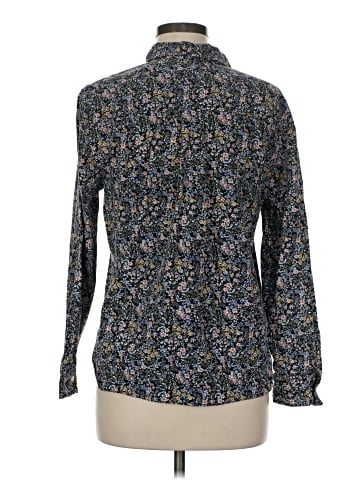 Ann Taylor LOFT Long Sleeve Button-Down Shirt (view 2)