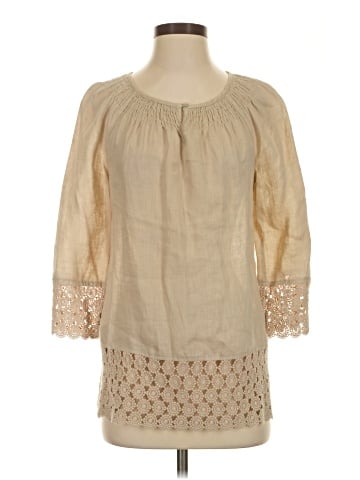 Charter Club 3/4 Sleeve Blouse (view 1)