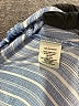 Monteau 100% Polyester Stripes Blue Casual Skirt Size L - photo 5