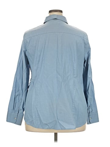Eddie Bauer Long Sleeve Button-Down Shirt (view 2)