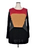 Jillian - Nicole Color Block Black Pullover Sweater Size 2X - photo 1