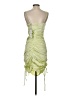 Zara 100% Polyester Green Cocktail Dress Size M - photo 2