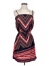 Express 100% Polyester Chevron-herringbone Pink Casual Dress Size XS - photo 1