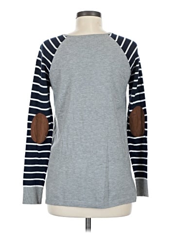 Pink Clover Pullover Sweater (view 2)