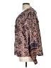Cleobella Paisley Burgundy Long Sleeve Blouse Size L - photo 5