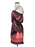 Express 100% Polyester Chevron-herringbone Pink Casual Dress Size XS - photo 5