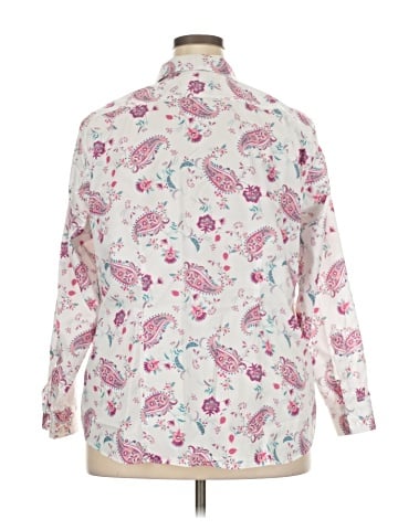 Lands' End Long Sleeve Button-Down Shirt (view 2)