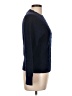 Diane von Furstenberg 100% Wool Blue Wool Pullover Sweater Size L - photo 4