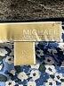 MICHAEL Michael Kors 100% Polyester Blue Short Sleeve Blouse Size 1X - photo 7