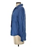 Cloth & Stone 100% Rayon Blue Long Sleeve Blouse Size S - photo 5