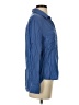 Cloth & Stone 100% Rayon Blue Long Sleeve Blouse Size S - photo 4