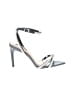 BCBGMAXAZRIA Silver Heels Size 7 - photo 1