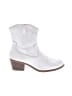 Rampage White Ankle Boots Size 8 - photo 1