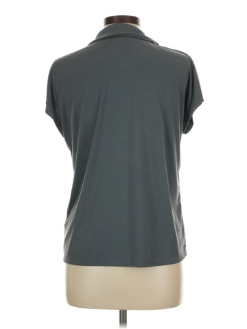 Green Envelope Short Sleeve Blouse (view 2)