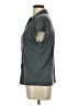 Green Envelope Gray Short Sleeve Blouse Size L - photo 5