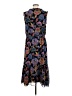 J.Crew 100% Polyester Paisley Blue Casual Dress Size M - photo 2