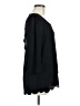 Papermoon 100% Polyester Black 3/4 Sleeve Top Size M - photo 4