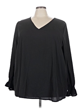 Jessica London Long Sleeve Blouse