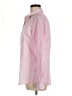 J. McLaughlin 100% Cotton Checkered-gingham Pink Long Sleeve Button-Down Shirt Size M - photo 5