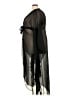ASOS 100% Polyester Black Kimono Size 18 - photo 5