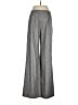 Faconnable Chevron-herringbone Gray Wool Pants Size 8 - photo 2