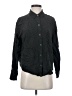 Equipment Polka Dots Black Long Sleeve Button-Down Shirt Size S - photo 1