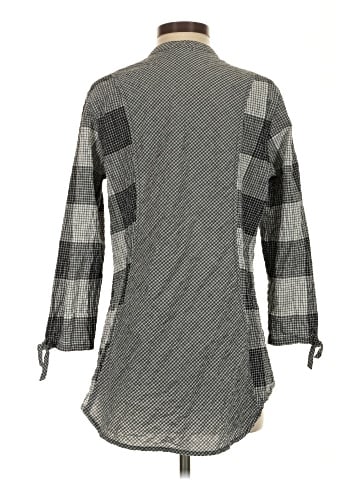 Habitat 3/4 Sleeve Button-Down Shirt (view 2)
