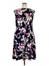 Wisp Floral Blue Casual Dress Size 18 - photo 2