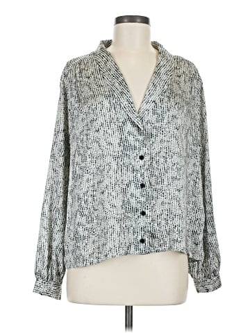 Topshop Long Sleeve Blouse (view 1)
