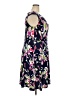 Wisp Floral Blue Casual Dress Size 18 - photo 4