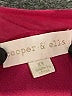 Cooper & Ella 100% Polyester Burgundy Sleeveless Blouse Size XS (0) - photo 7