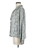 Topshop 100% Polyester Tweed Silver Long Sleeve Blouse Size 8 - photo 5