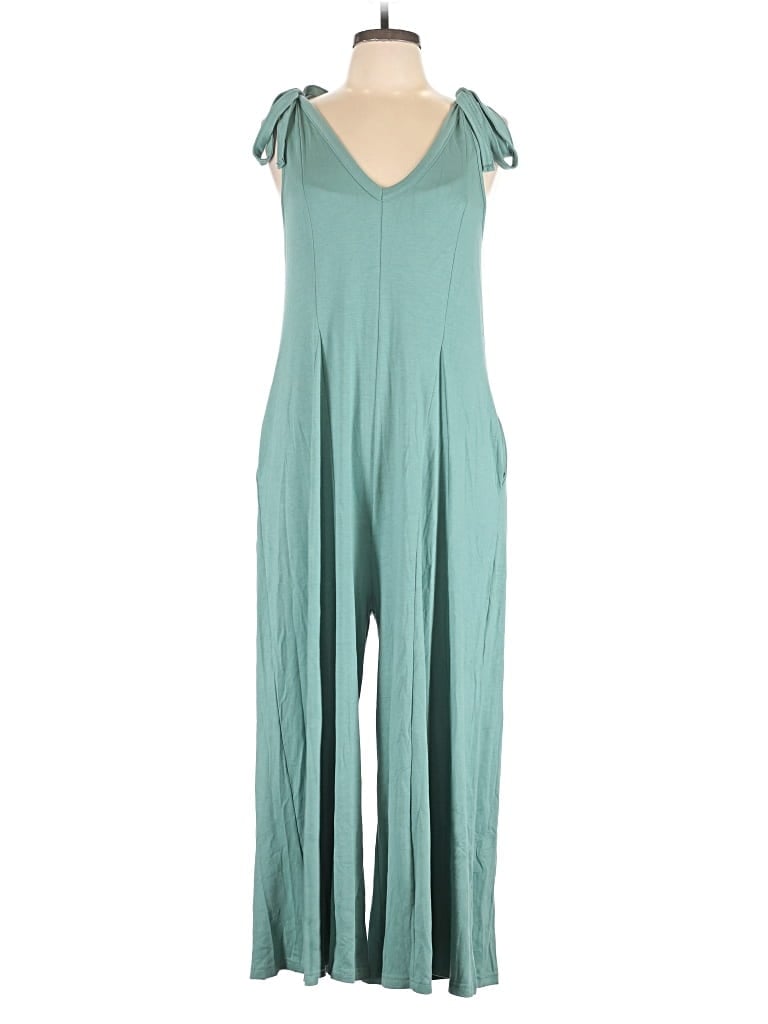 Pre-owned Unbranded Jumpsuit In Teal