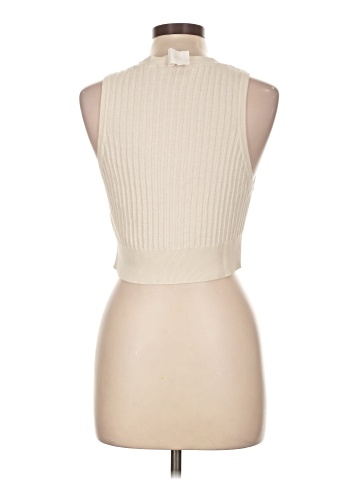 Double Zero Sleeveless Button-Down Shirt (view 2)