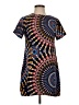 Olivaceous Graphic Black Casual Dress Size S - photo 1