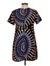 Olivaceous Graphic Black Casual Dress Size S - photo 2