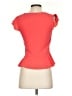 WAYF Orange Short Sleeve Blouse Size XS - photo 2