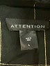 Attention Plaid Black Long Sleeve Button-Down Shirt Size L - photo 7