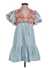 THML Tropical Blue Casual Dress Size XS - photo 1