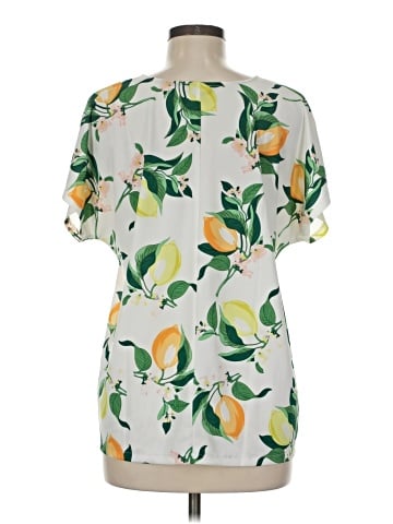 Ann Taylor Factory Short Sleeve Blouse (view 2)