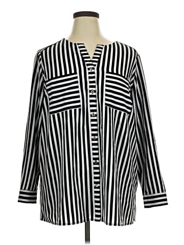 Dennis by Dennis Basso 3/4 Sleeve Blouse (view 1)