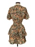Zara Paisley Orange Cocktail Dress Size S - photo 2