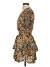 Zara Paisley Orange Cocktail Dress Size S - photo 5