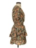 Zara Paisley Orange Cocktail Dress Size S - photo 4