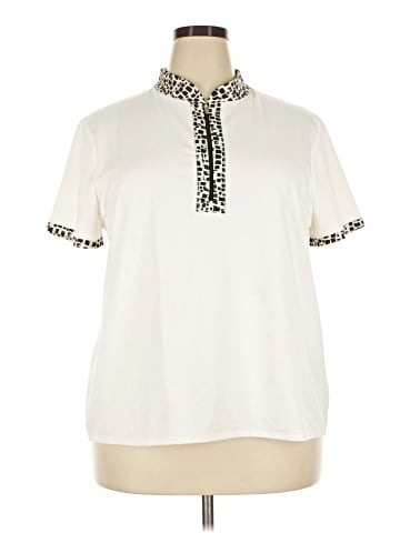 Zenergy by Chico's Short Sleeve Polo (view 1)