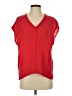 Michael Stars Red Short Sleeve Blouse Size Sm (0) - photo 1