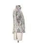 Eddie Bauer 100% Recycled Polyester Print Silver Jacket Size XS - photo 4