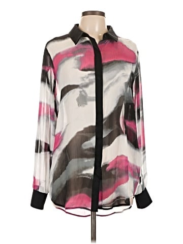 DKNY Long Sleeve Blouse (view 1)